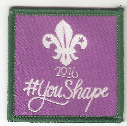 YouShape Badge Cubs 2016 5cm square