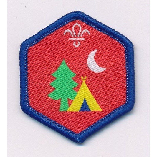 Beaver Scout My Outdoors Challenge Award Badge, not sponsored