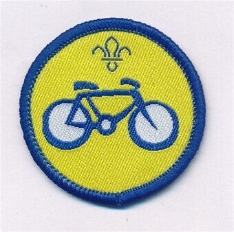 Beaver Scout Cyclist Activity Badge, not sponsored