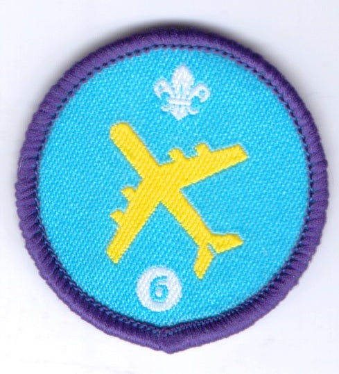 Air Activities Badge stage 6, Not sponsored OLD FDL