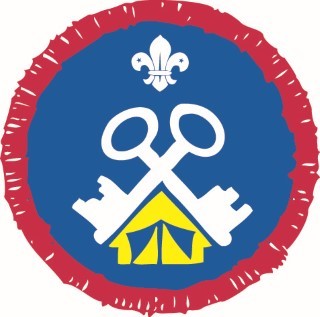 Scout Activity Centre Service Activity Badge (Formerly Campsite Service) OLD FDL