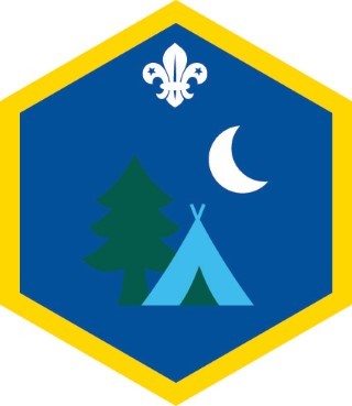 Cub Scout Our Outdoors Challenge Award Badge OLD FDL