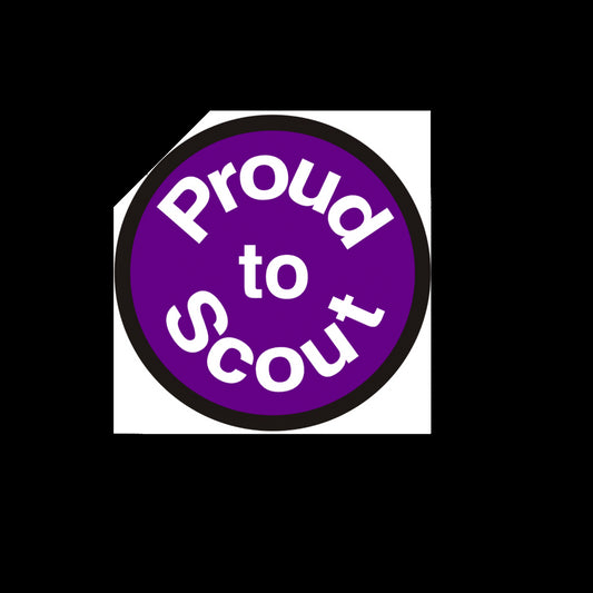 Proud to Scout Fun Badge 65mm