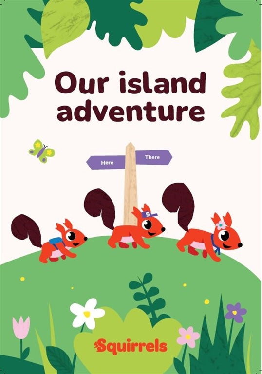 Squirrel Scouts Our Island Adventure Book