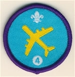 Air Activities - Activity Badge Stage 4 ,  not sponsored OLD FDL