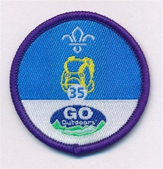 Hikes Away Staged Activity Badge 35, Go Outdoors