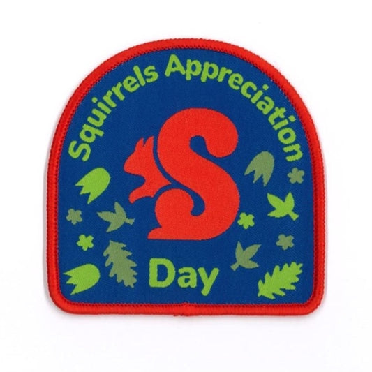 Squirrels Appreciation Day Badge