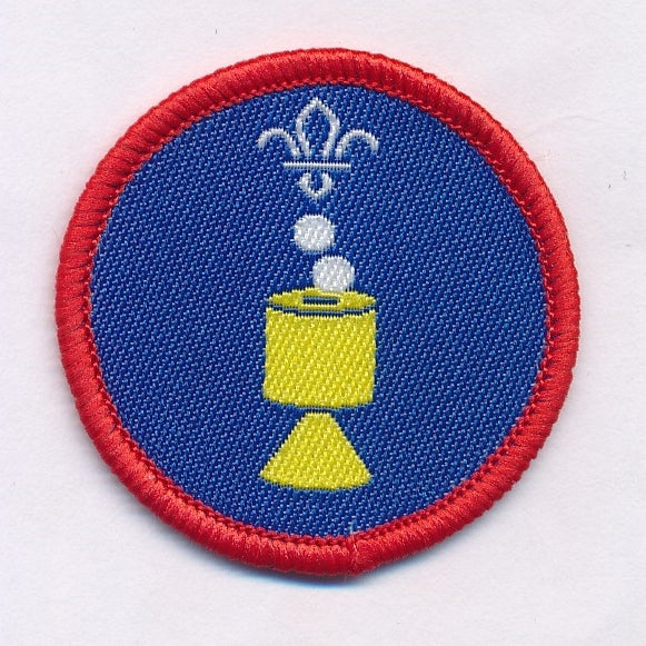 Scout Fundraising Activity Badge, not sponsored