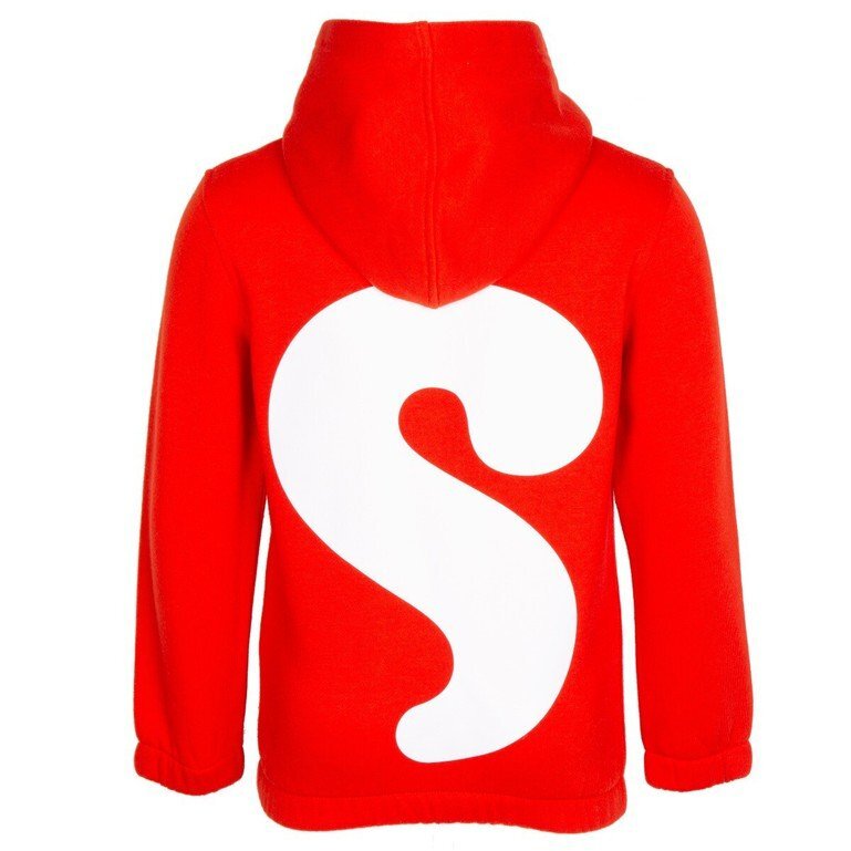 Squirrels Tail Print Youth Zip through Hoodie