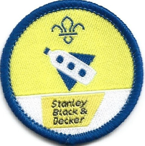 Beaver Scout Builder Activity Badge, Stanley, Black & Becker