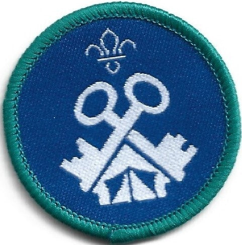 Explorer Scout Activity Centre Service Badge