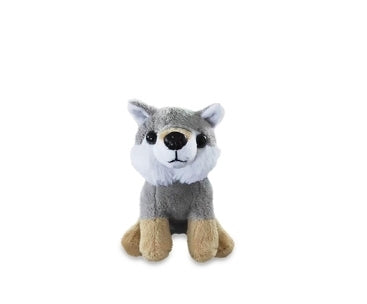 Wolf Soft Cuddly Toy,  Small 15cm