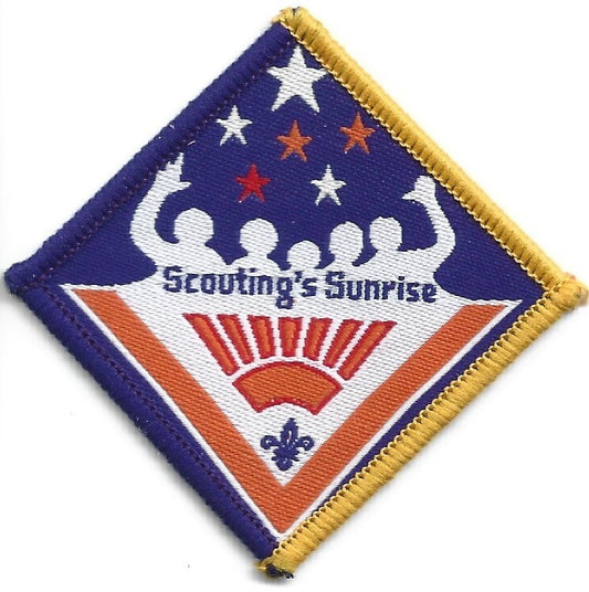 Join-in Centenary Scouting Sunrise Badge