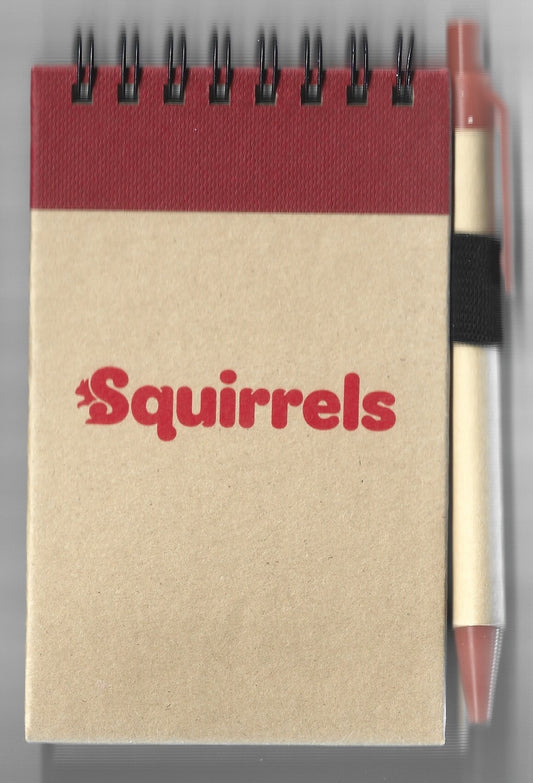 Squirrel Scout Eco Notebook and Pen A7