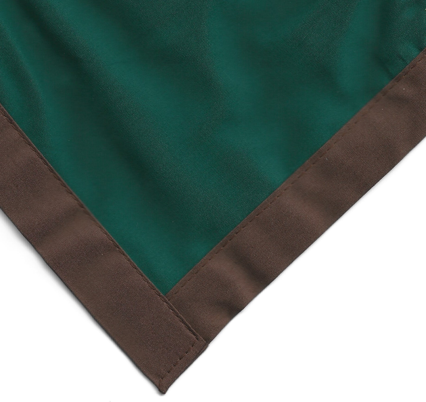 Unknown Group G, Youth Size Scarves, pack of 10, Scout Green with 1" brown Border