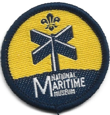 Beaver Scout Explore Activity Badge, National Maritime Museum OLD FDL