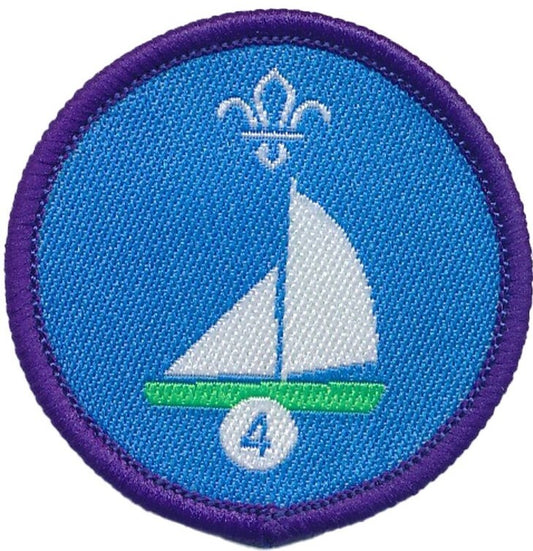 Sailing Activity Badge Stage 4