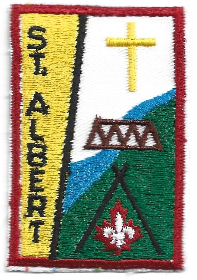 St, Albert District (Canada) Badge (Cut edge)