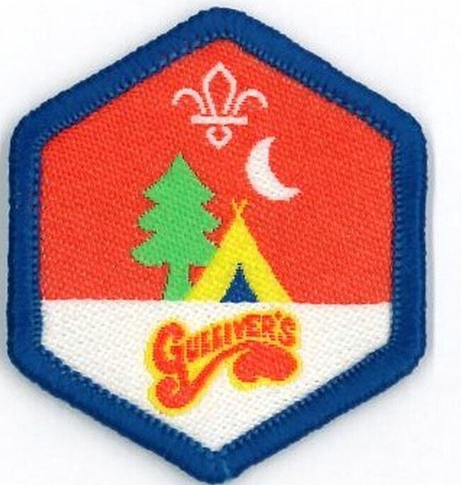 Beaver Scout My Outdoors Challenge Award Badge, Gulliver's