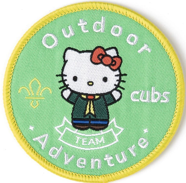 Hello Kitty Cubs Fun Badge – Badges & Things | Coventry Scout Shop