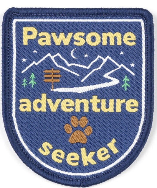 Pawsome Adventure Pet Fun Badge