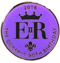 The Queen's 90th Birthday Pin Badge, to celebrate Her Majesty’s birthday