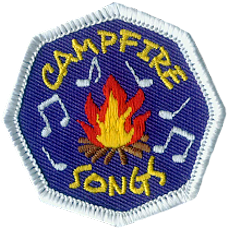 Campfire Songs, 50mm fun badge