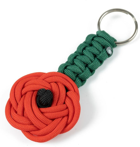 Poppy & Scouting DIY Parachord Key fob / Ring