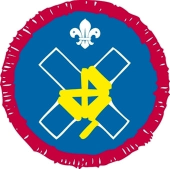 Scout Pioneer Activity Badge not sponsored OLD FDL