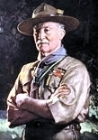 Lord Baden-Powell of Gilwell postcard A6