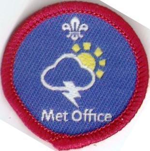 Scout Meteorologist Activity Badge, Met Office OLD FDL