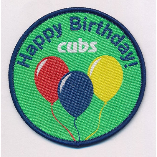 Cubs Birthday, fun badge