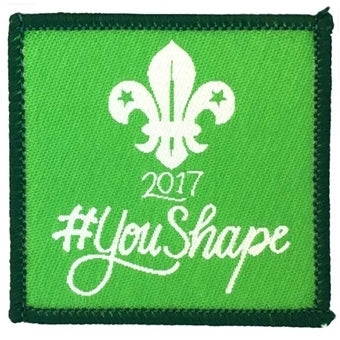 YouShape badge, Cubs 2017 5cm square