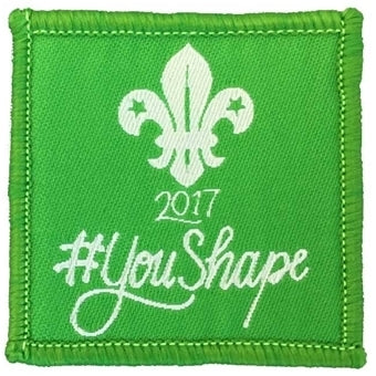 YouShape badge, Adults and Network  2017 5cm square