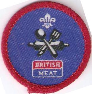 Scout Chef Activity Badge, (British Meat)