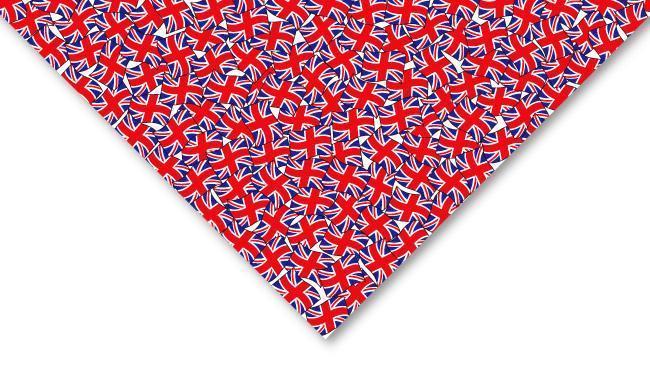 Union Jack Collage Fun Scarf