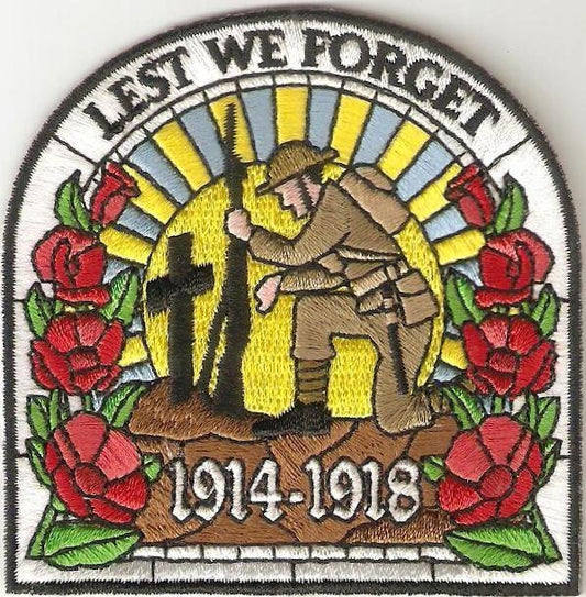 Lest We Forget 1914 - 1918 Badge Fun Badge