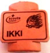 Ikki Name Woggle, Natural