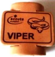 Viper Name Woggle, Natural