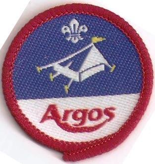 Scout Camper Activity Badge, Argos