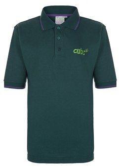 Cubs Youth, Tipped Uniform Polo Shirt