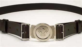 Scout Uniform Belt and Buckle Set 3cm wide