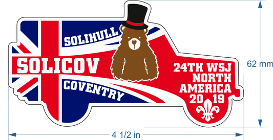 2019 SoliCov Supporters Jamboree Badge