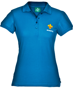 Adult Ladies, Scout Section, Polo Shirt, with Beaver face