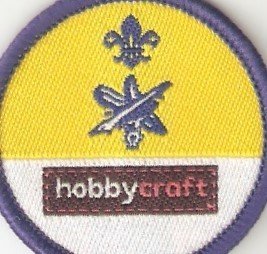 Beaver Scout Creative Activity Badge. Hobbycraft OLD FDL