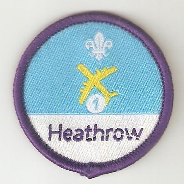 Air Activities - Activity Badge Stage 1  Heathrow OLD FDL Large Numbers