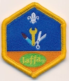 Cub Scout Our Skills Challenge Award Badge, Jaffa OLD FDL