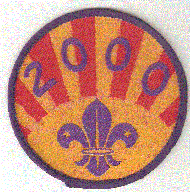 Scouting 2000 Badge, Millennium.