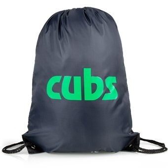 Cubs drawstring tote bag