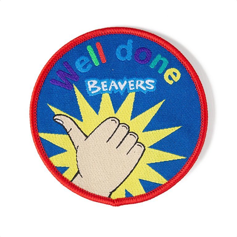 Beavers Well Done Badge